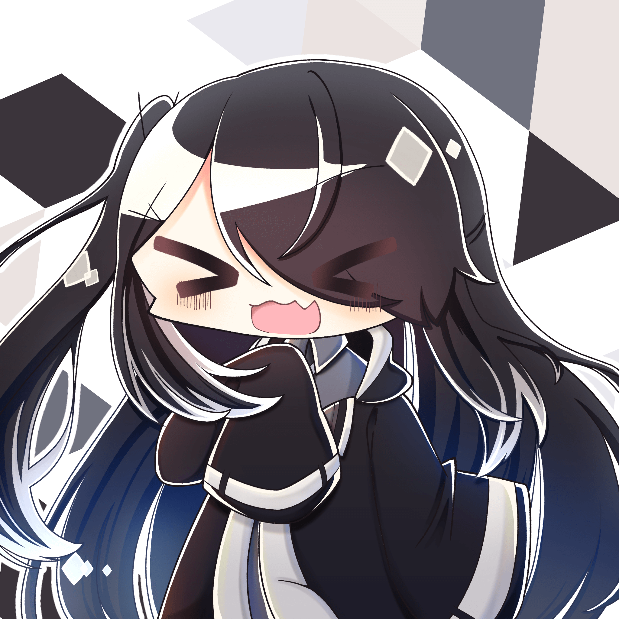 ニコニコしているミリアル