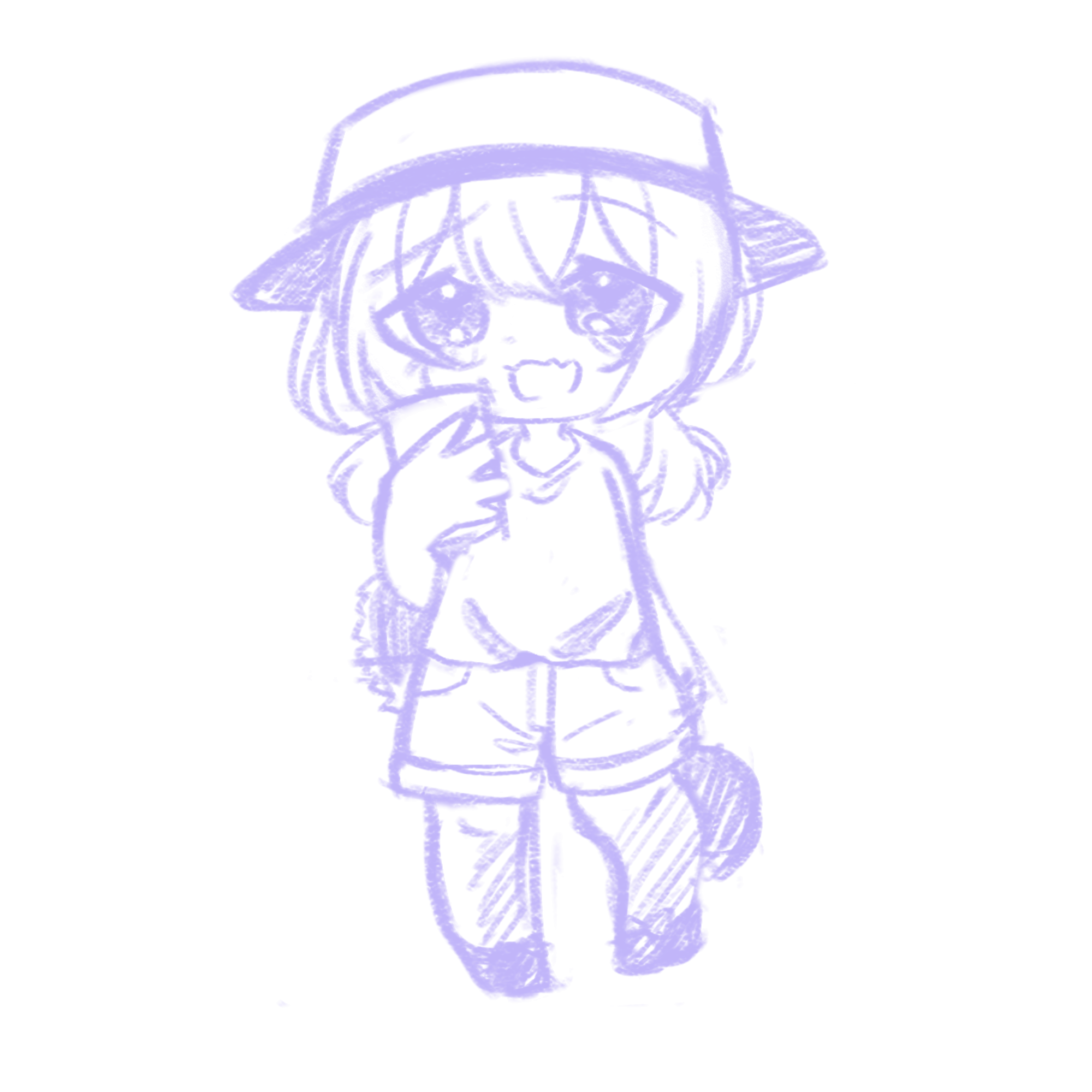 干し星ちゃんのラフ1