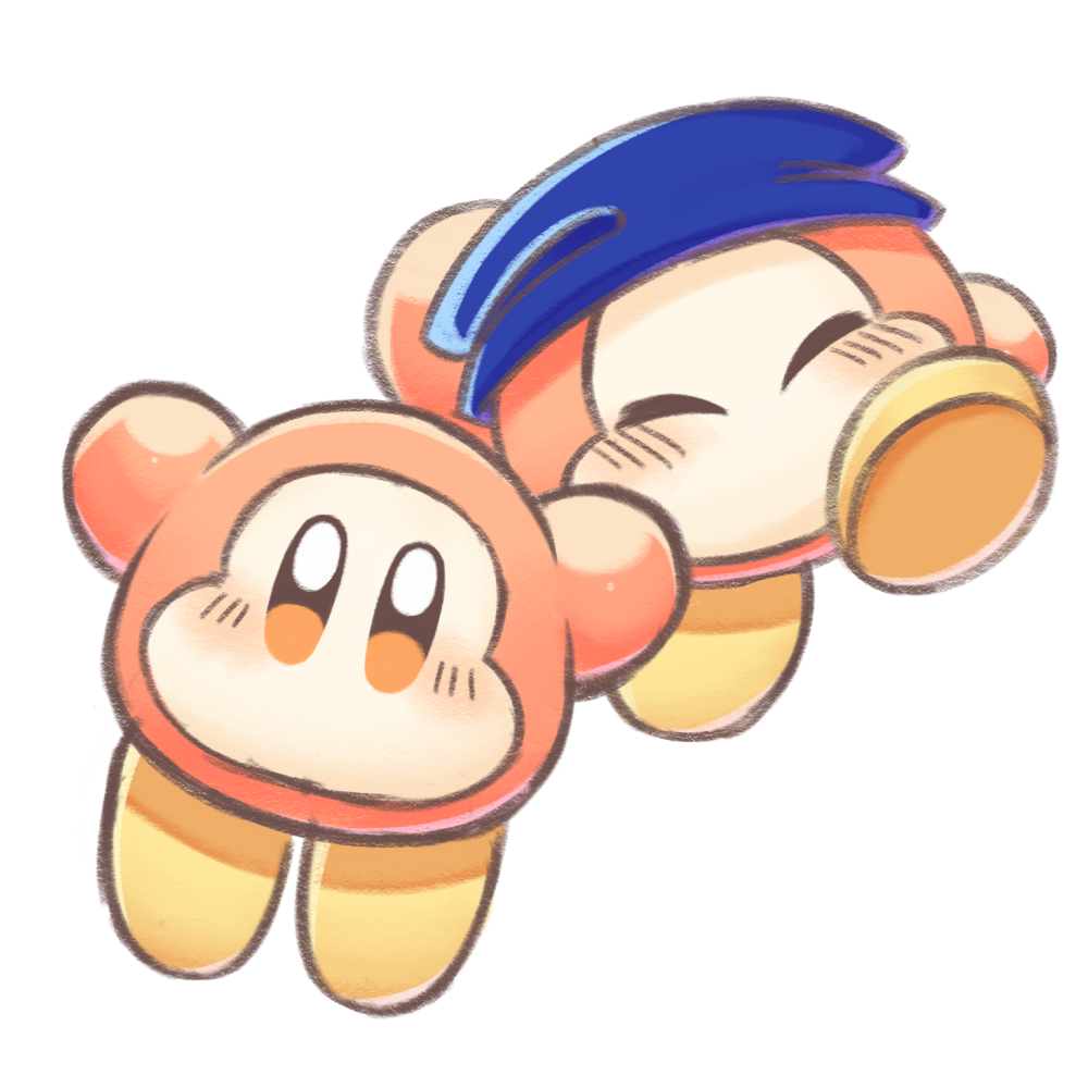 バンダナワドルディとワドルディのラフ2