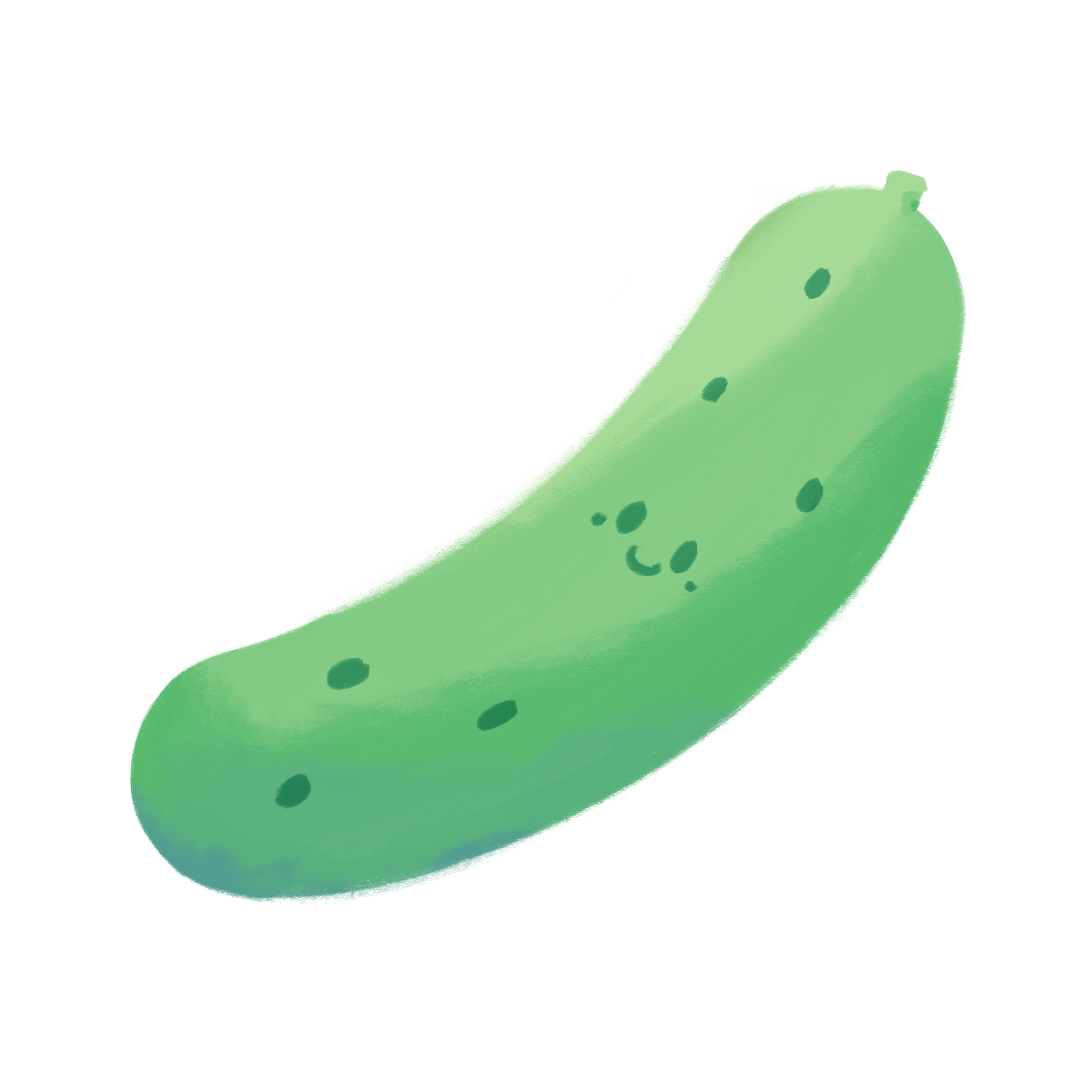 おまけ素材のきゅうりイラスト